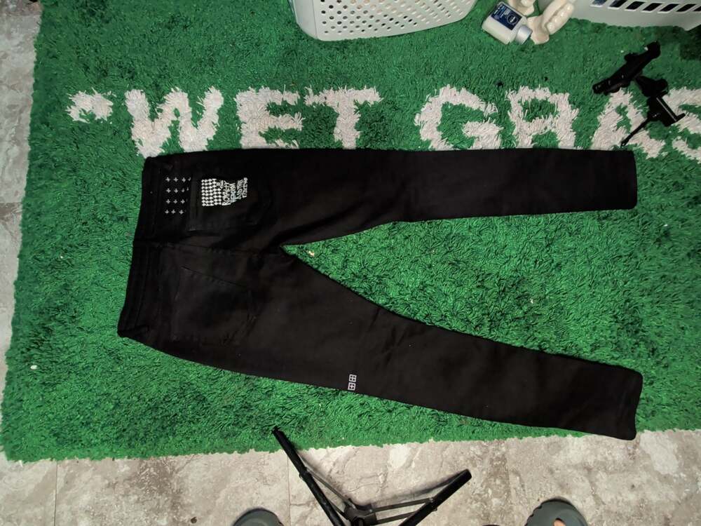 Ksubi Van Winkle Ace Black Slice Skinny Jeans